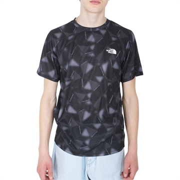 The North Face T-shirt s/s React Black AOP